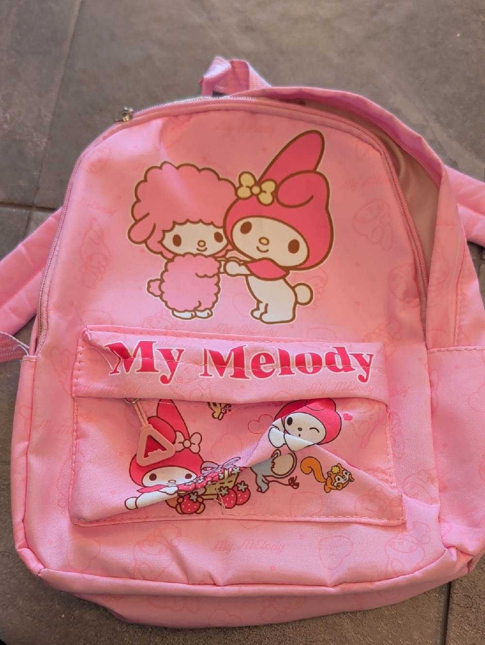 FREE With Purchace My Melody Pink Kids Backpack